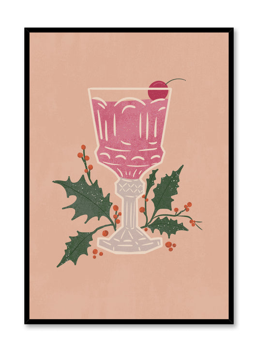 Sugar Plum Sips, Poster