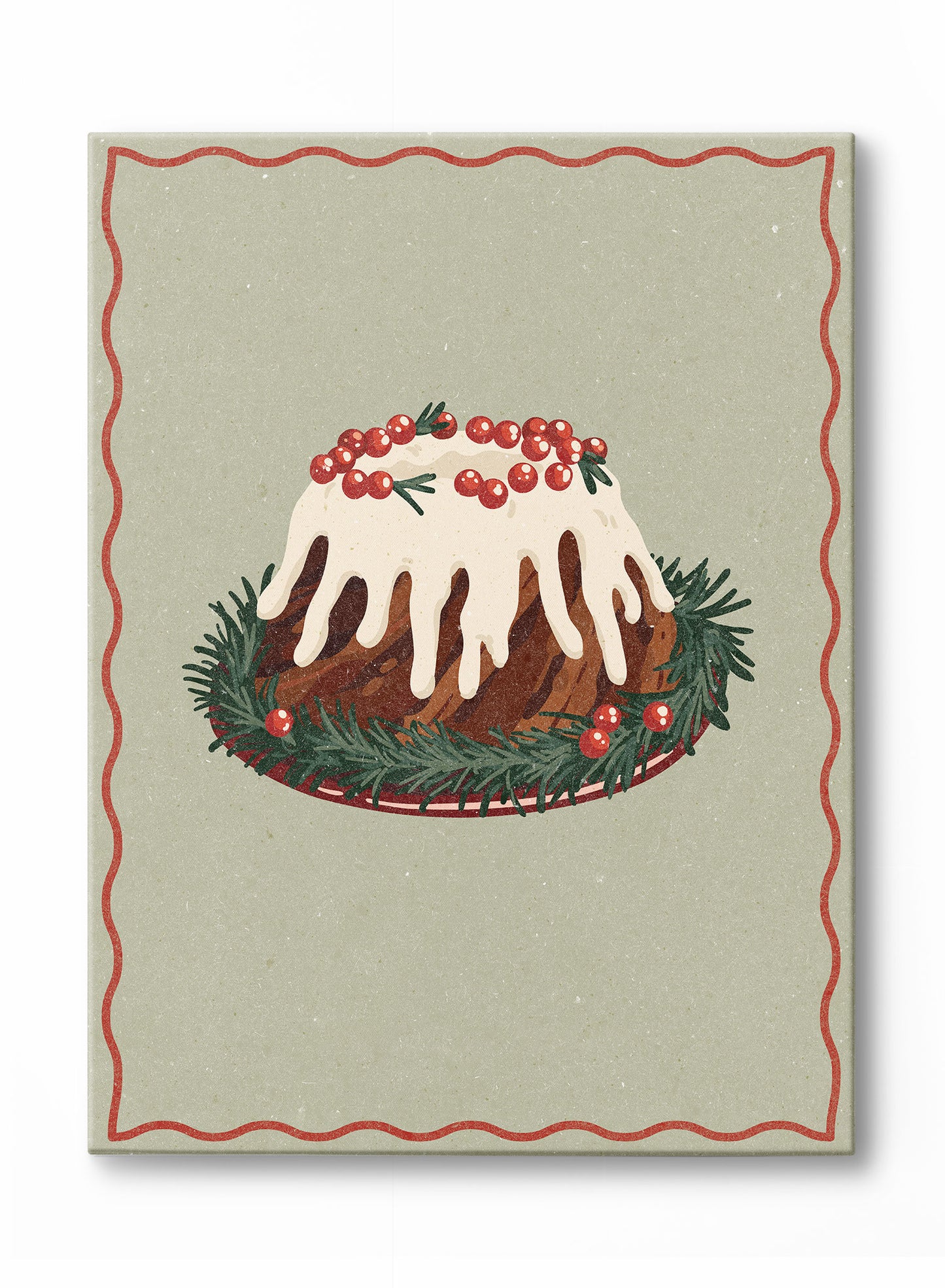 Christmas Pudding, Poster