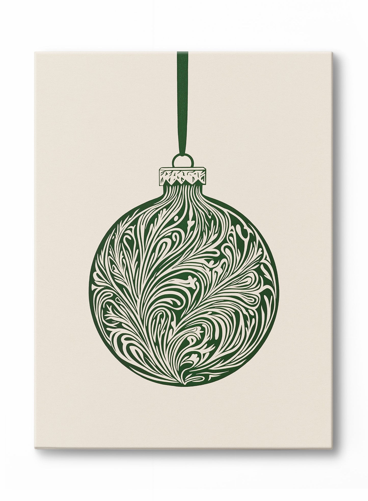 Festive Filigree Bauble, Poster