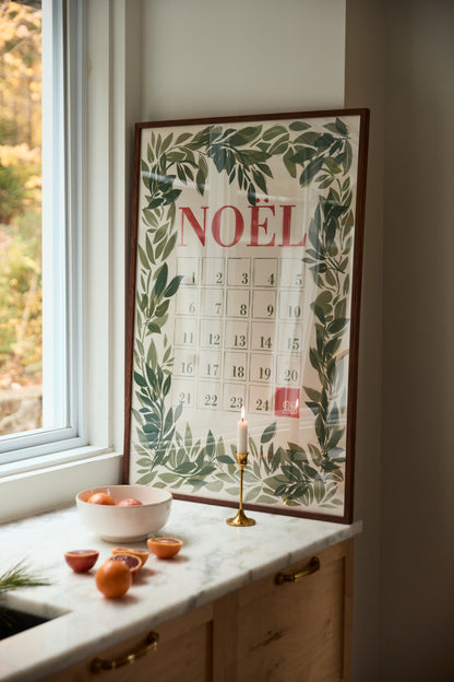 Christmas Countdown Calendar, Poster