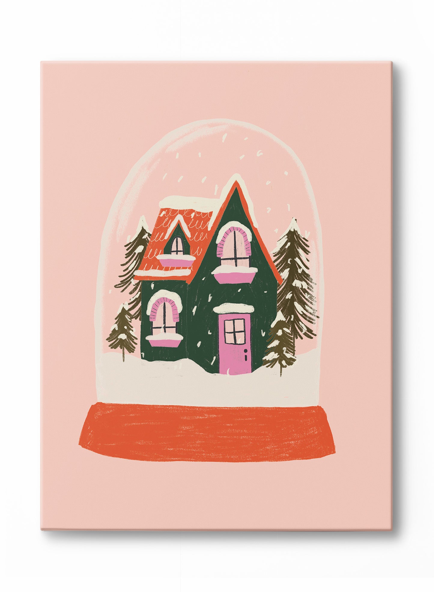 Home and Hearth Snow Globe, Poster