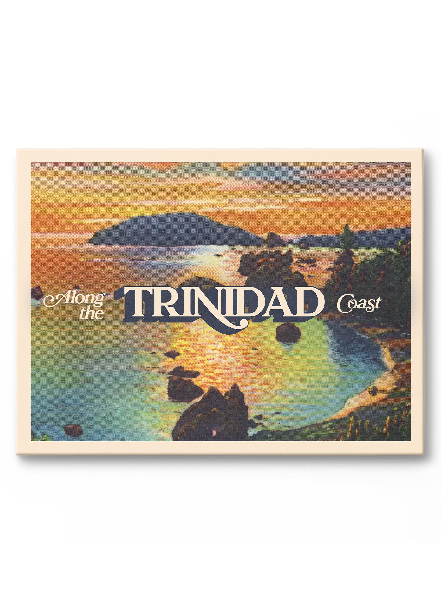 Along the Trinidad Coast, Canvas