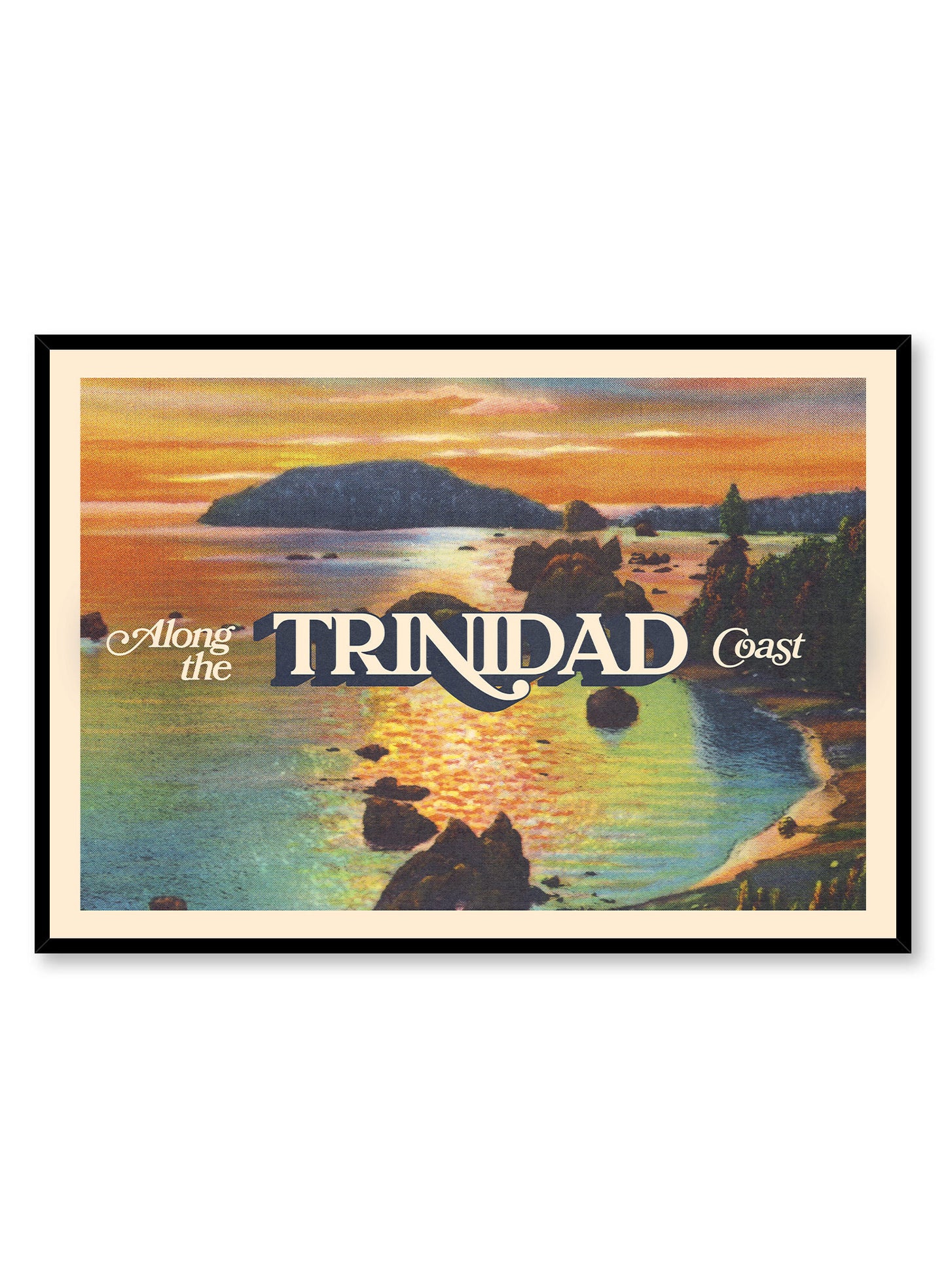 Along the Trinidad Coast, Poster