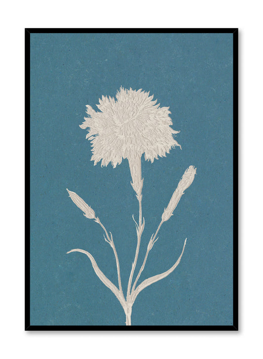 Papercut Carnation, Poster