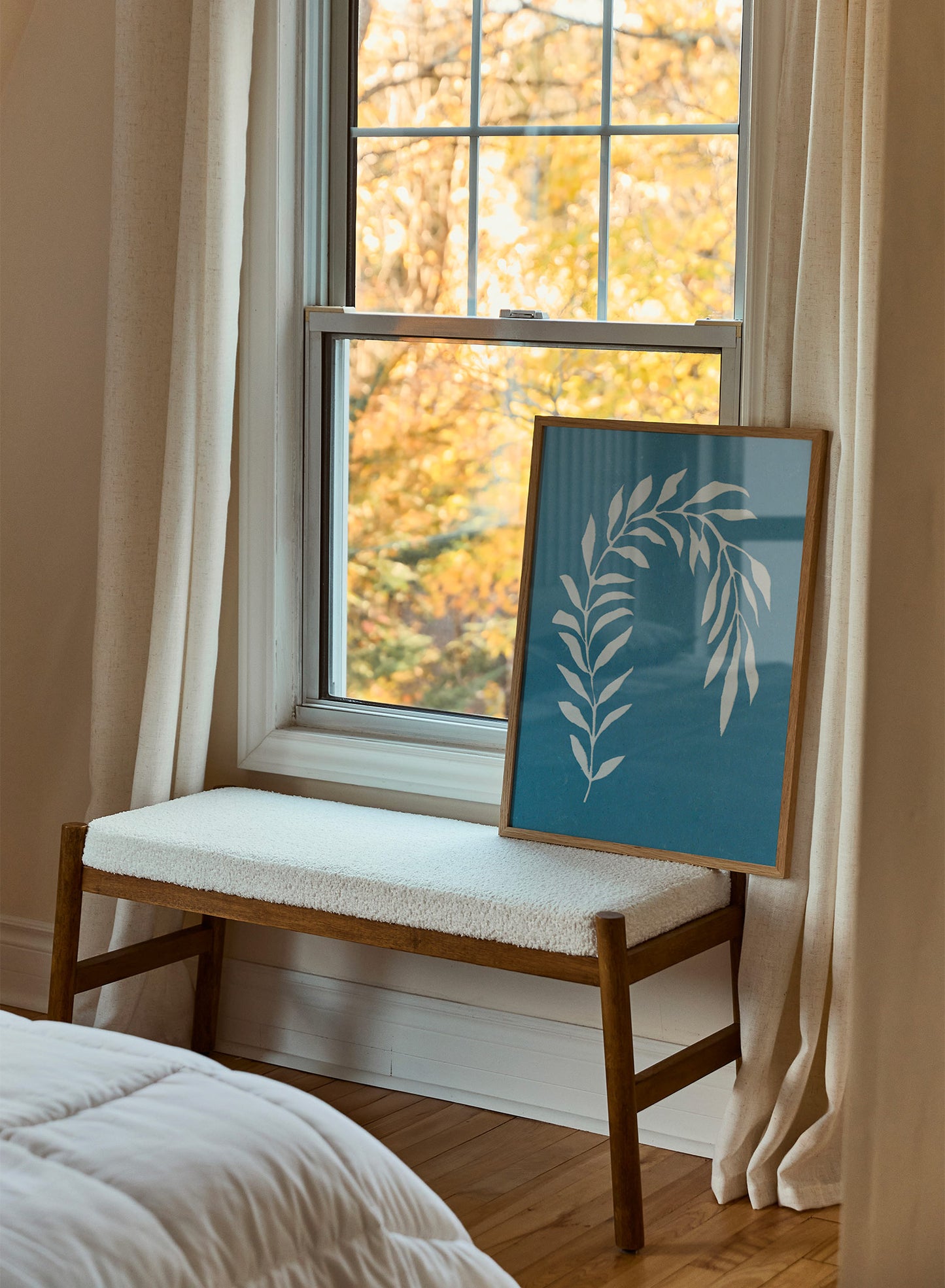 Papercut Maidenhair Fern, Poster