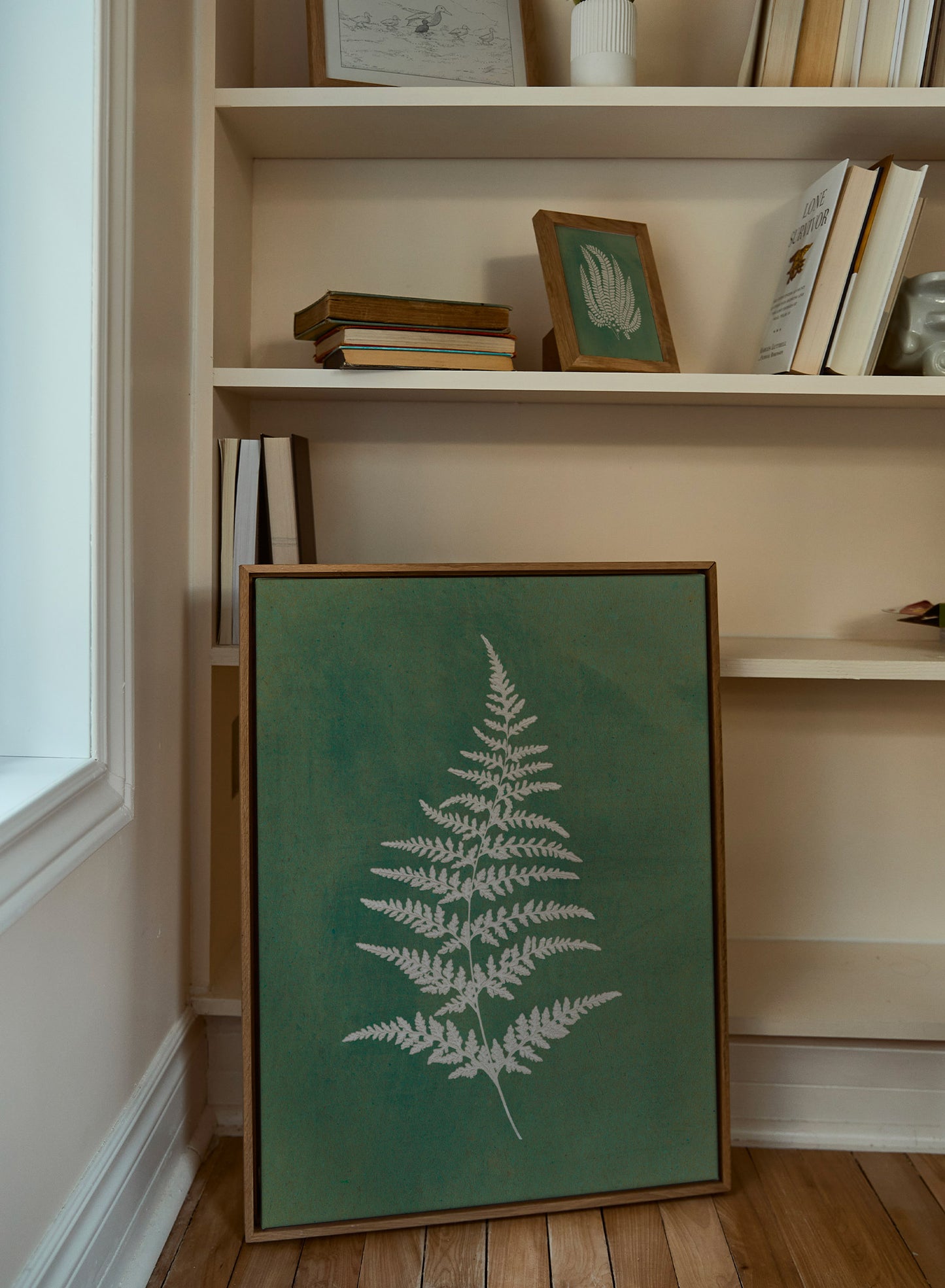 Papercut Wood Fern, Poster