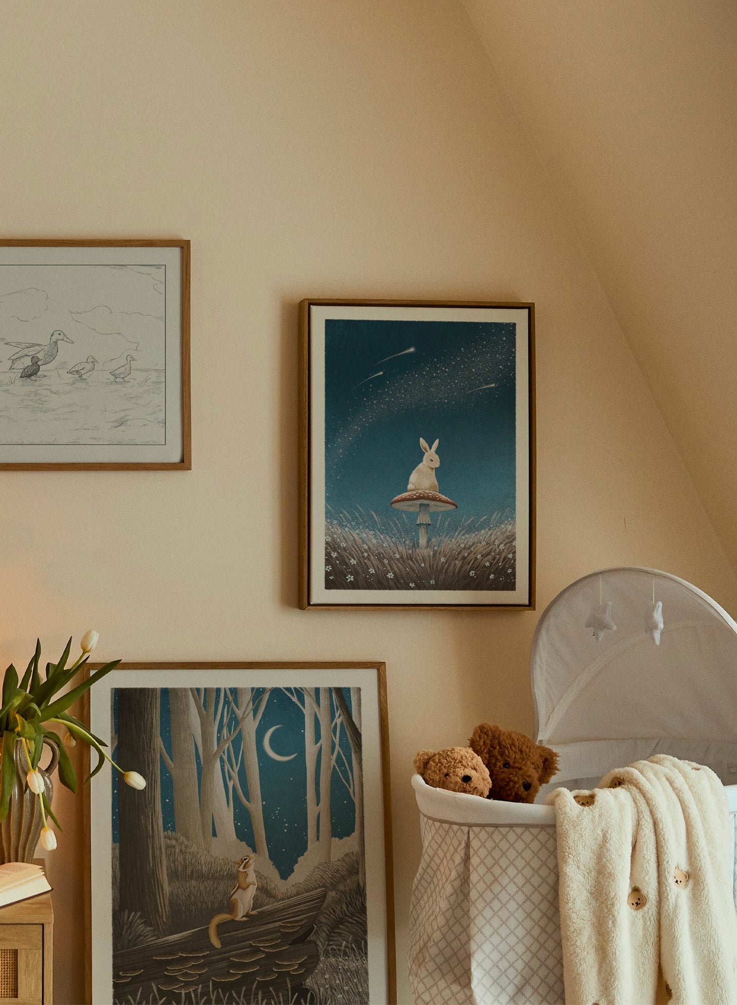 Storybook Stargazing, Canvas