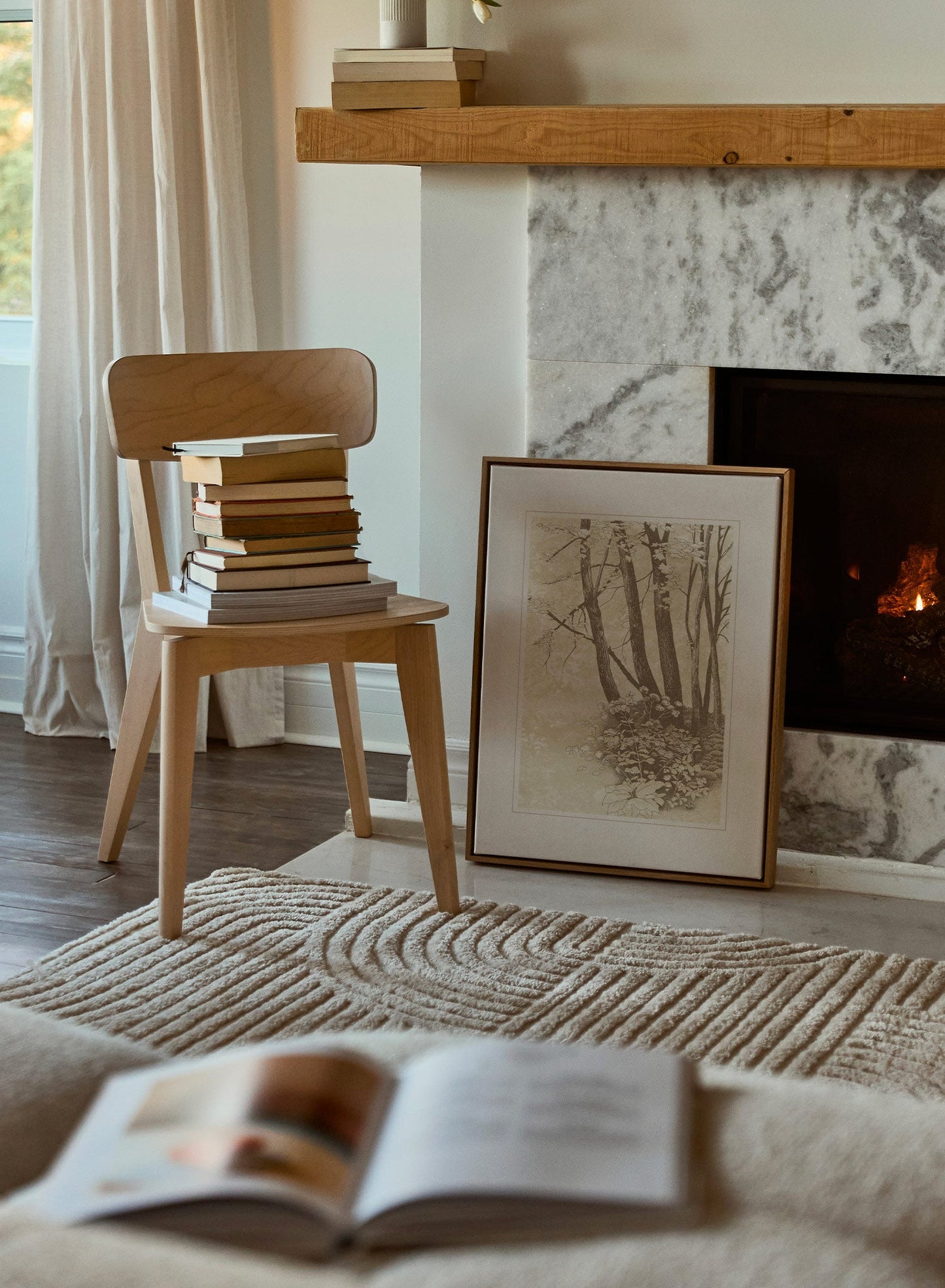 Sepia Treetops, Canvas