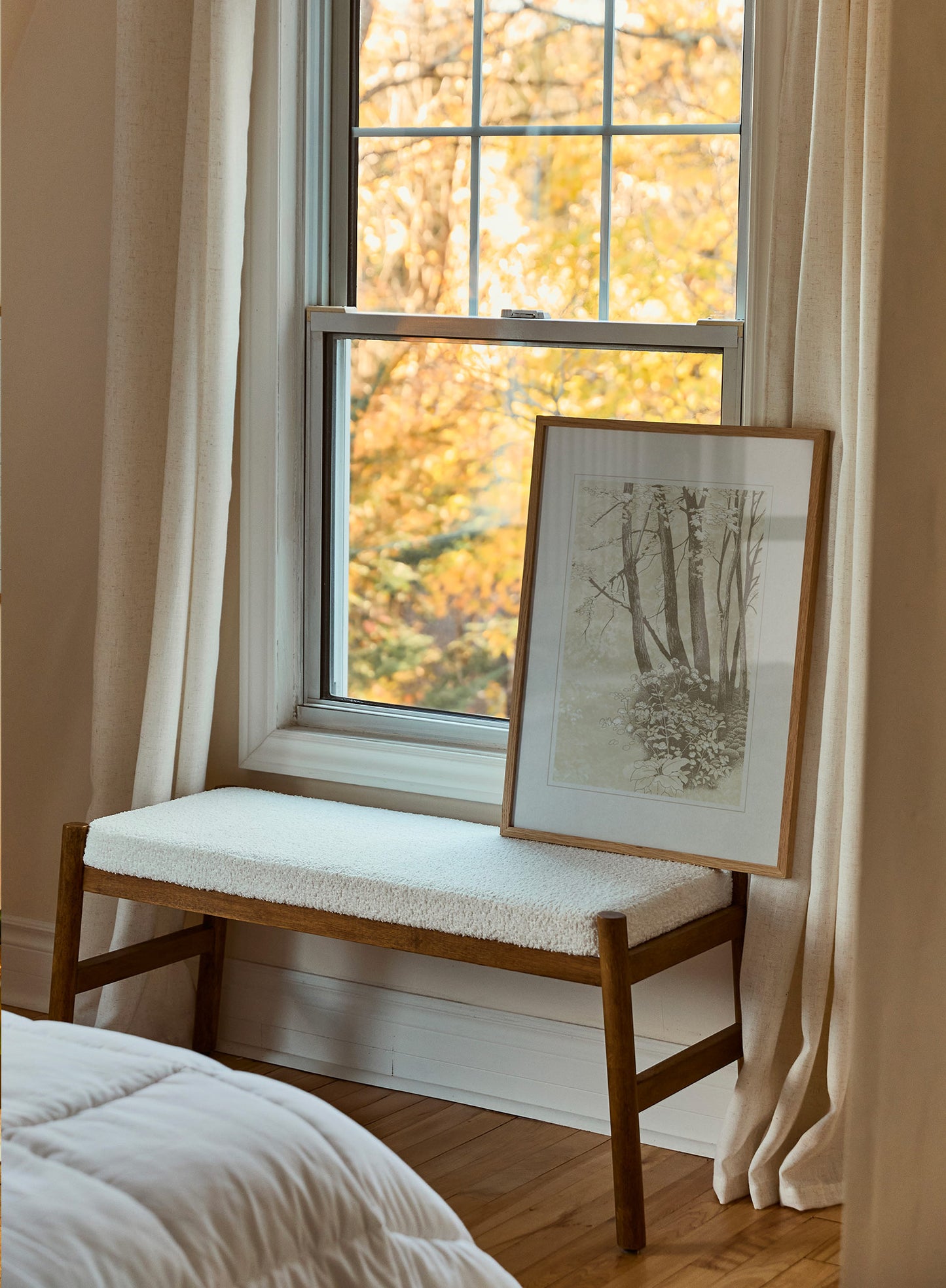 Sepia Treetops, Poster