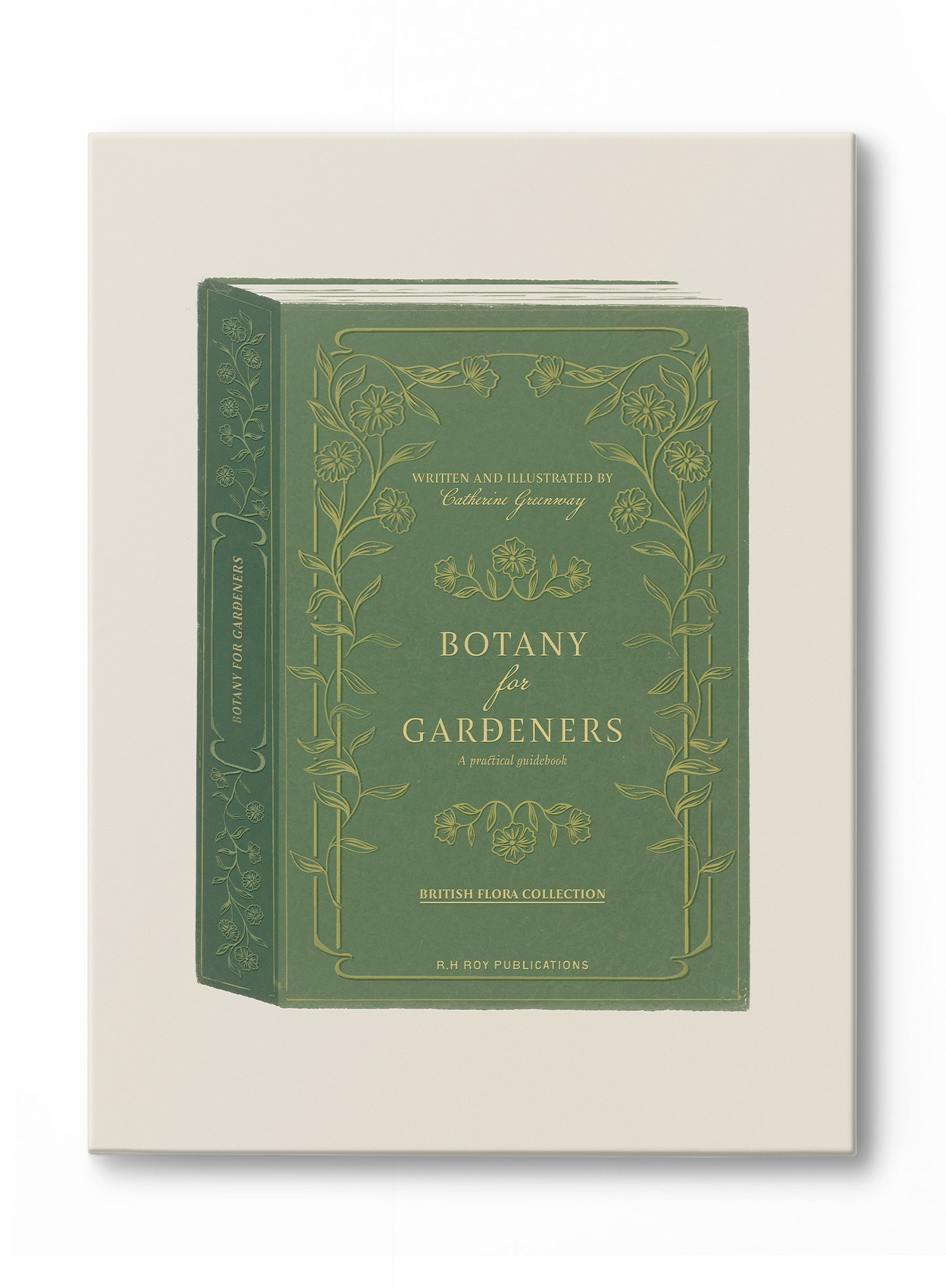 Botany for Gardeners Book Cover, Poster