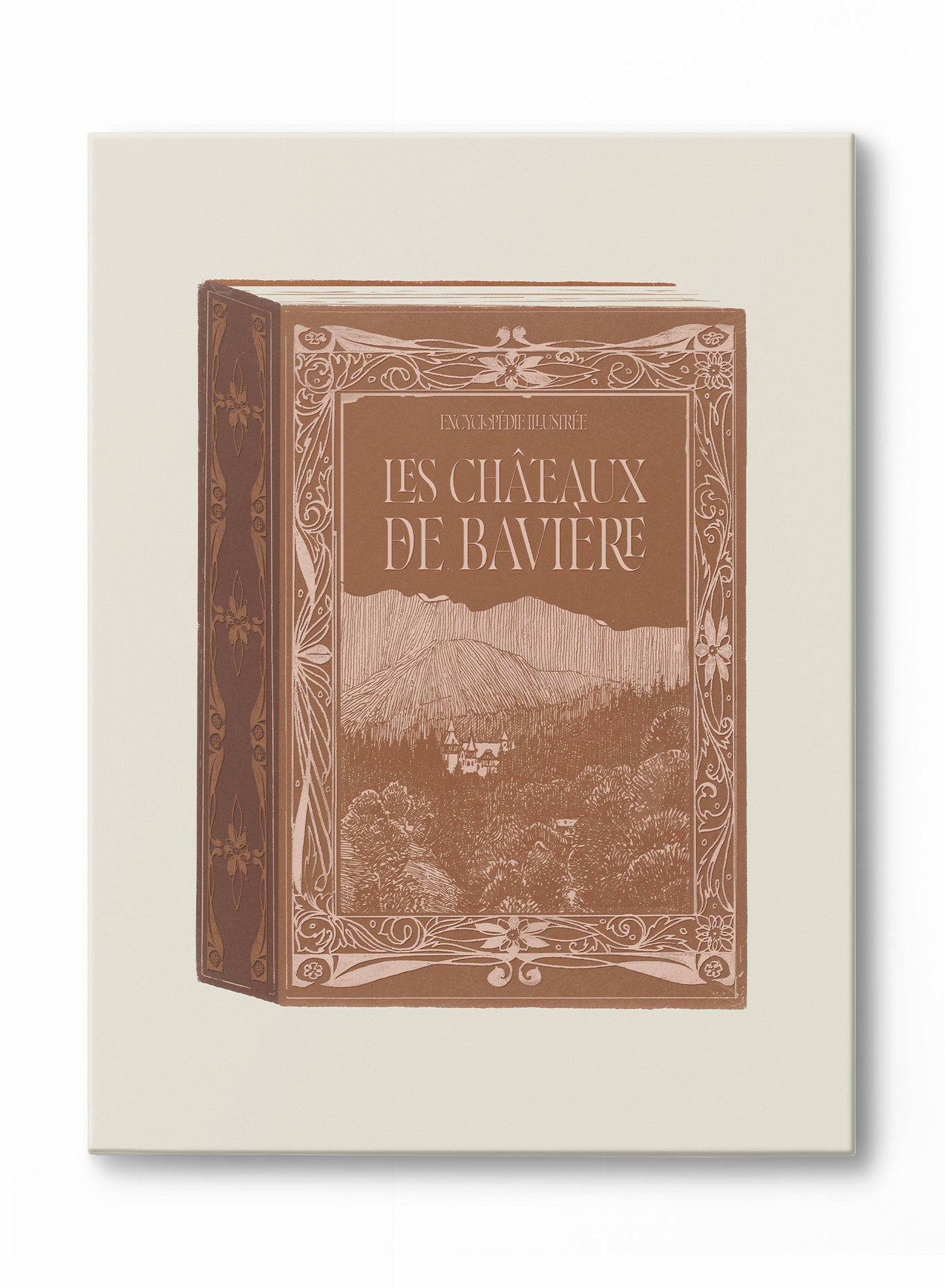 Les Châteaux Book Cover, Poster