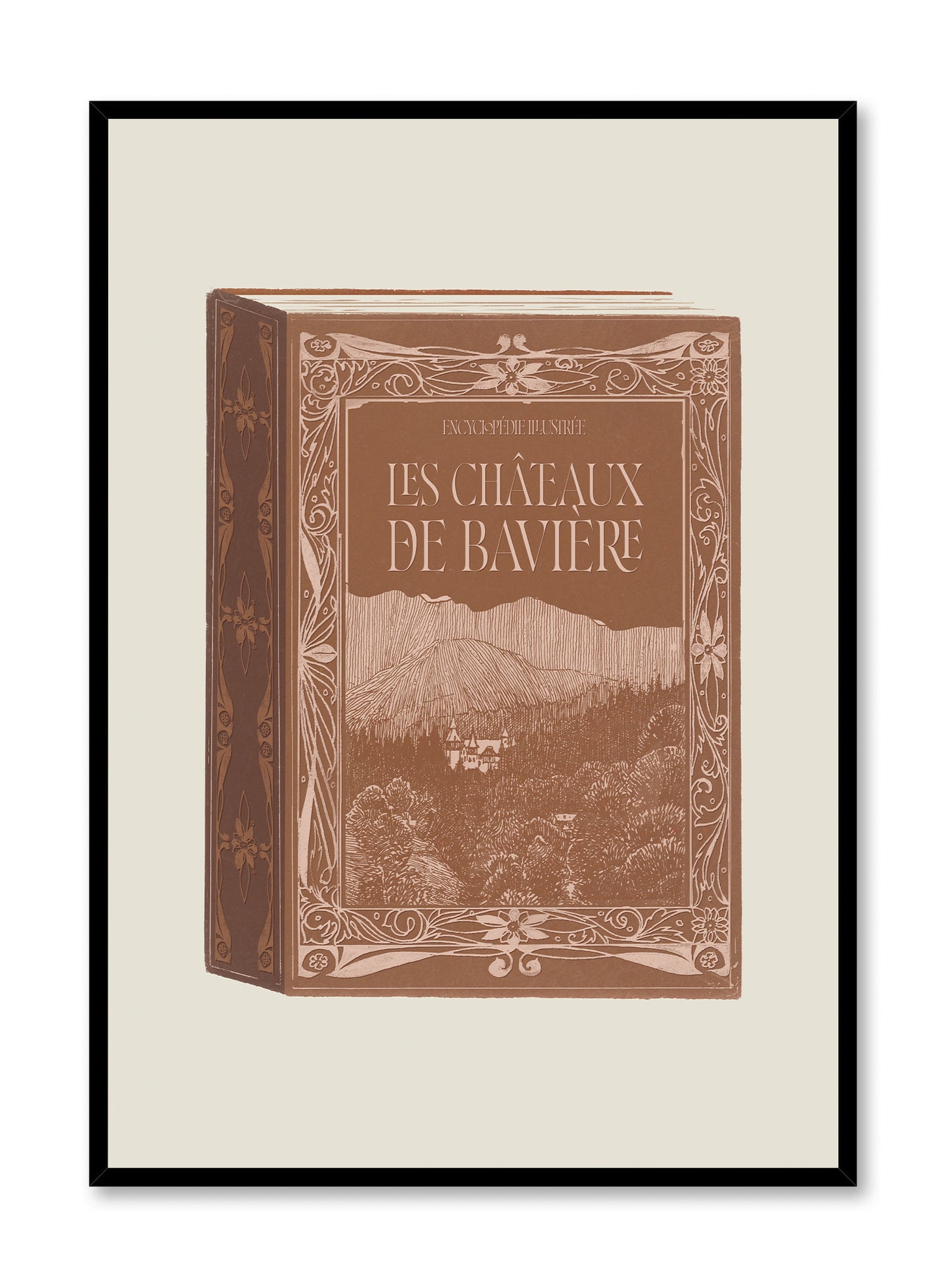 Les Châteaux Book Cover, Poster