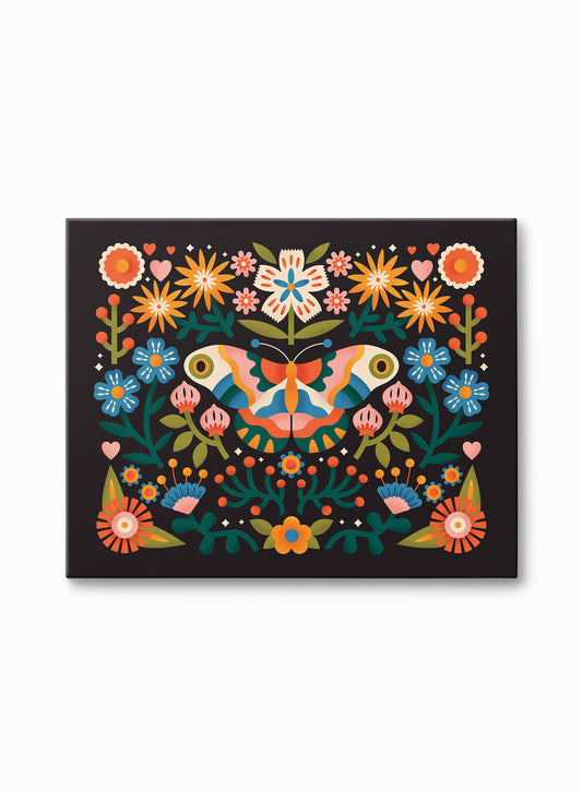 Butterfly Kaleidoscope, Canvas