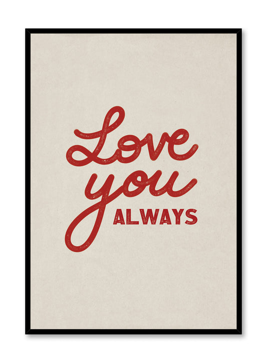 Love you, Always, Poster