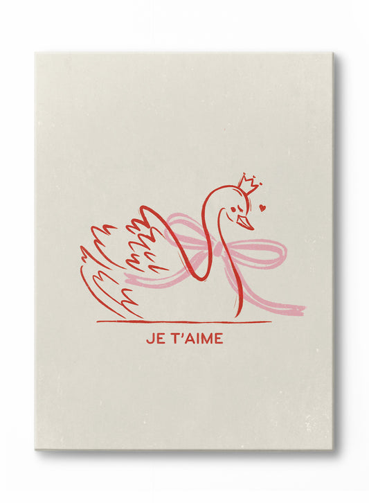 Je T'aime, Canvas