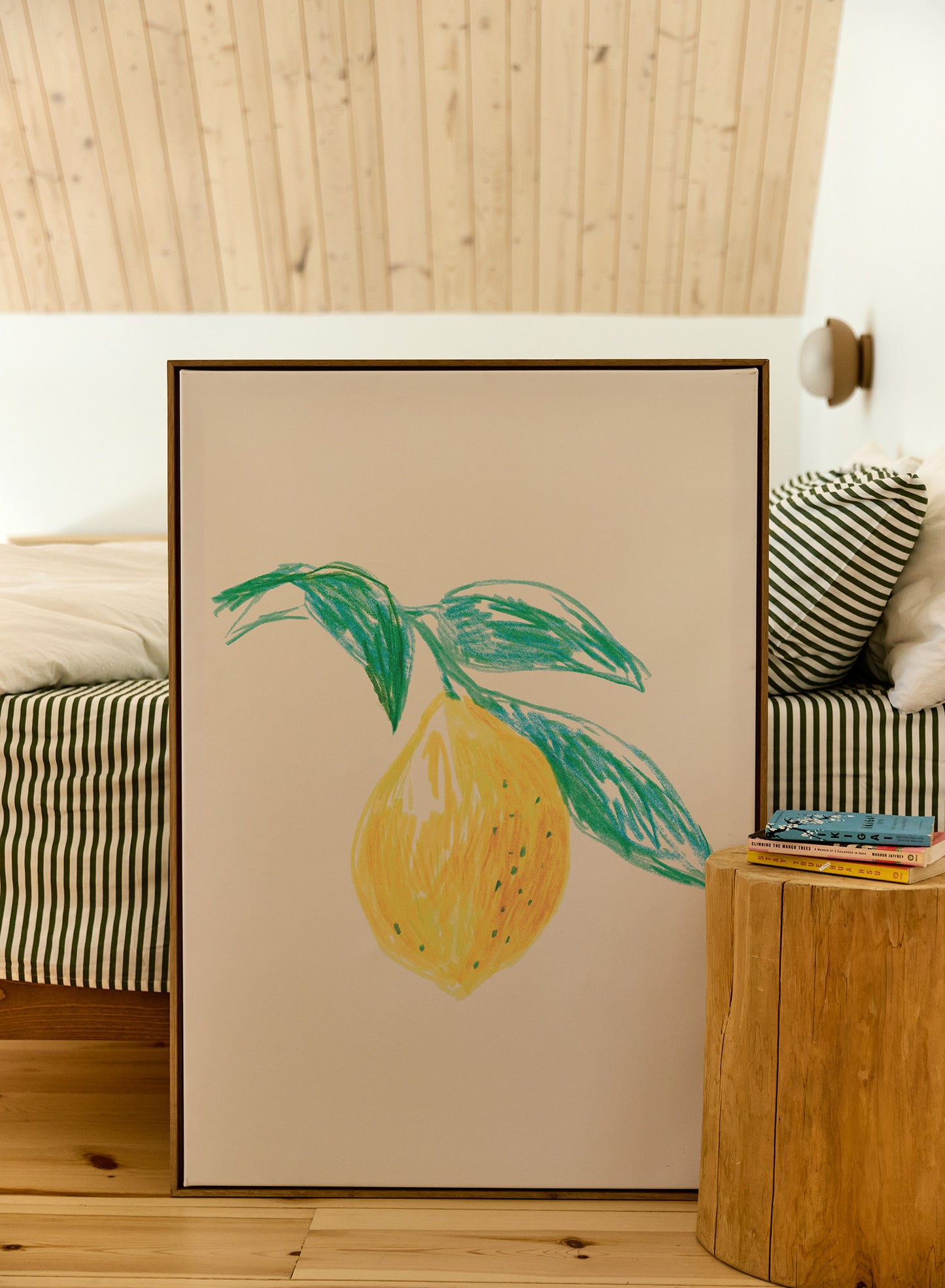 Sketched Lemon, Canvas
