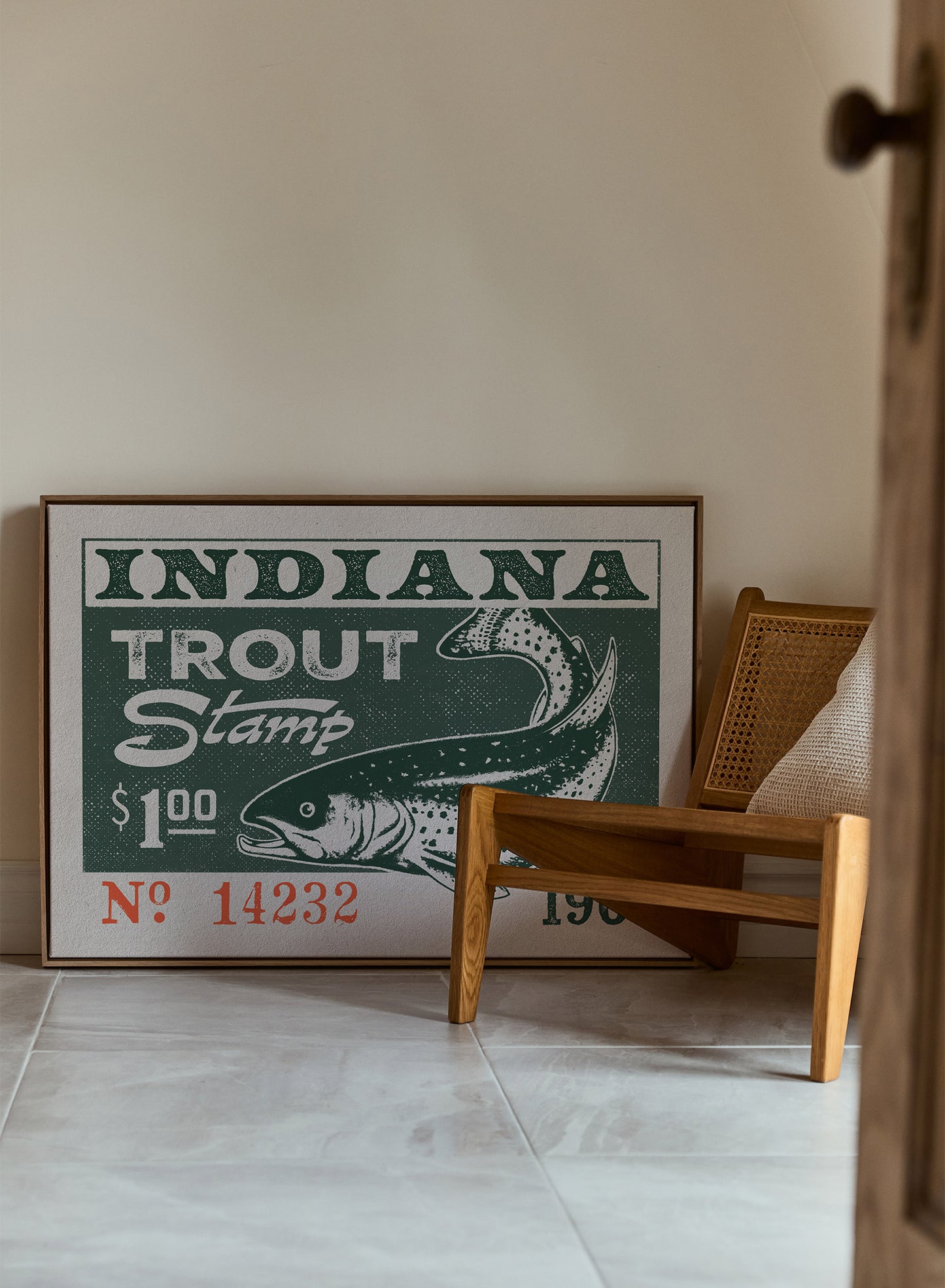 Indiana Trout, Poster