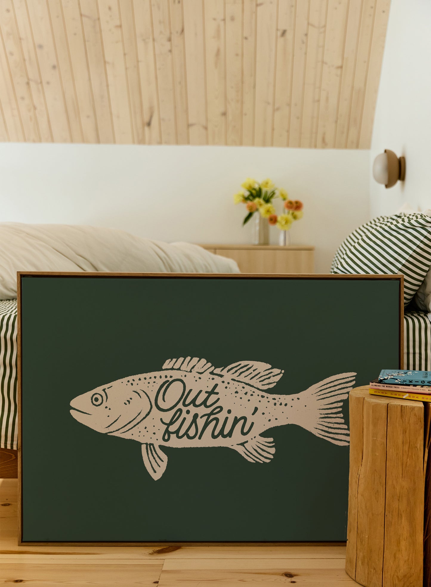 Out Fishin', Poster