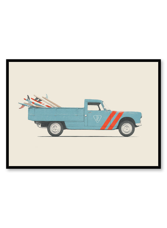 Surfer's Pickup, Poster