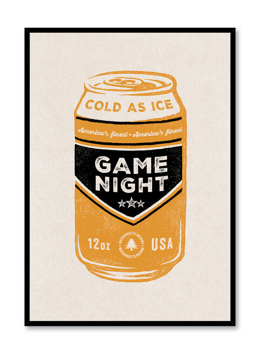 Game Night in Boston, Poster