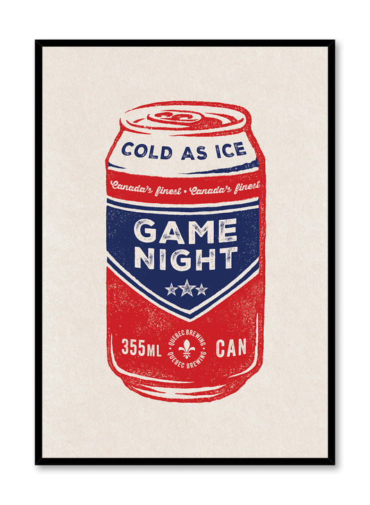 Game Night in Montreal, Poster