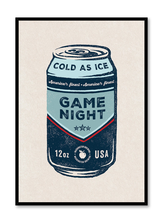 Game Night in Seattle, Poster