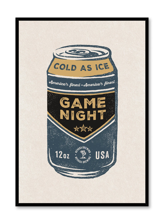 Game Night in Las Vegas, Poster