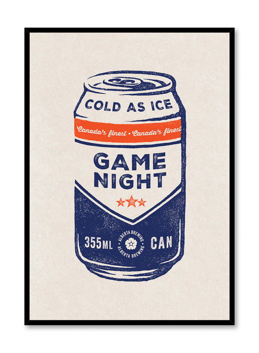 Game Night in Edmonton, Poster