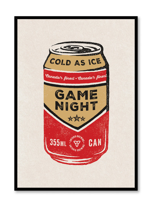 Game Night in Ottawa, Poster