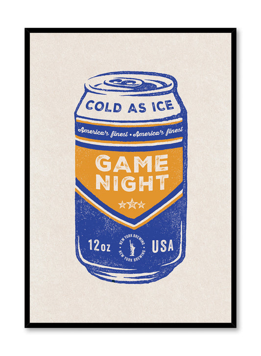 Game Night in Buffalo, Poster