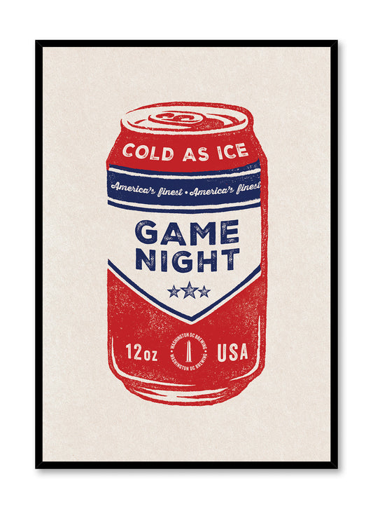 Game Night in Washington, Poster