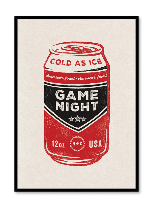 Game Night in Raleigh, Poster