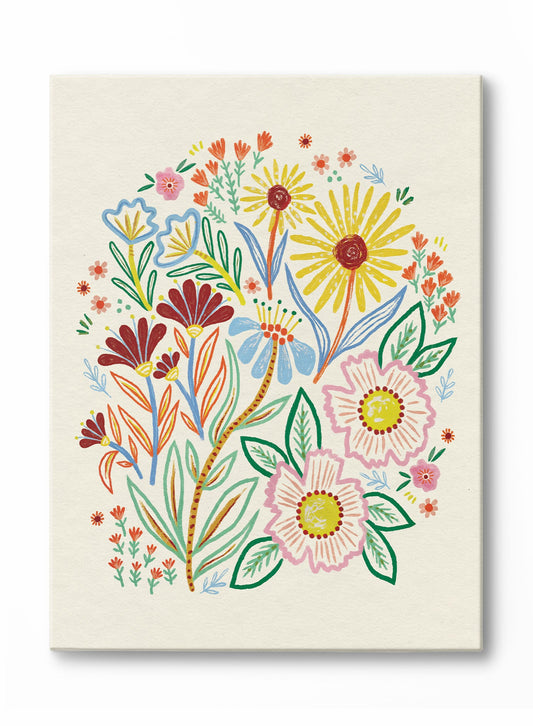 Skipping Through the Garden, Canvas