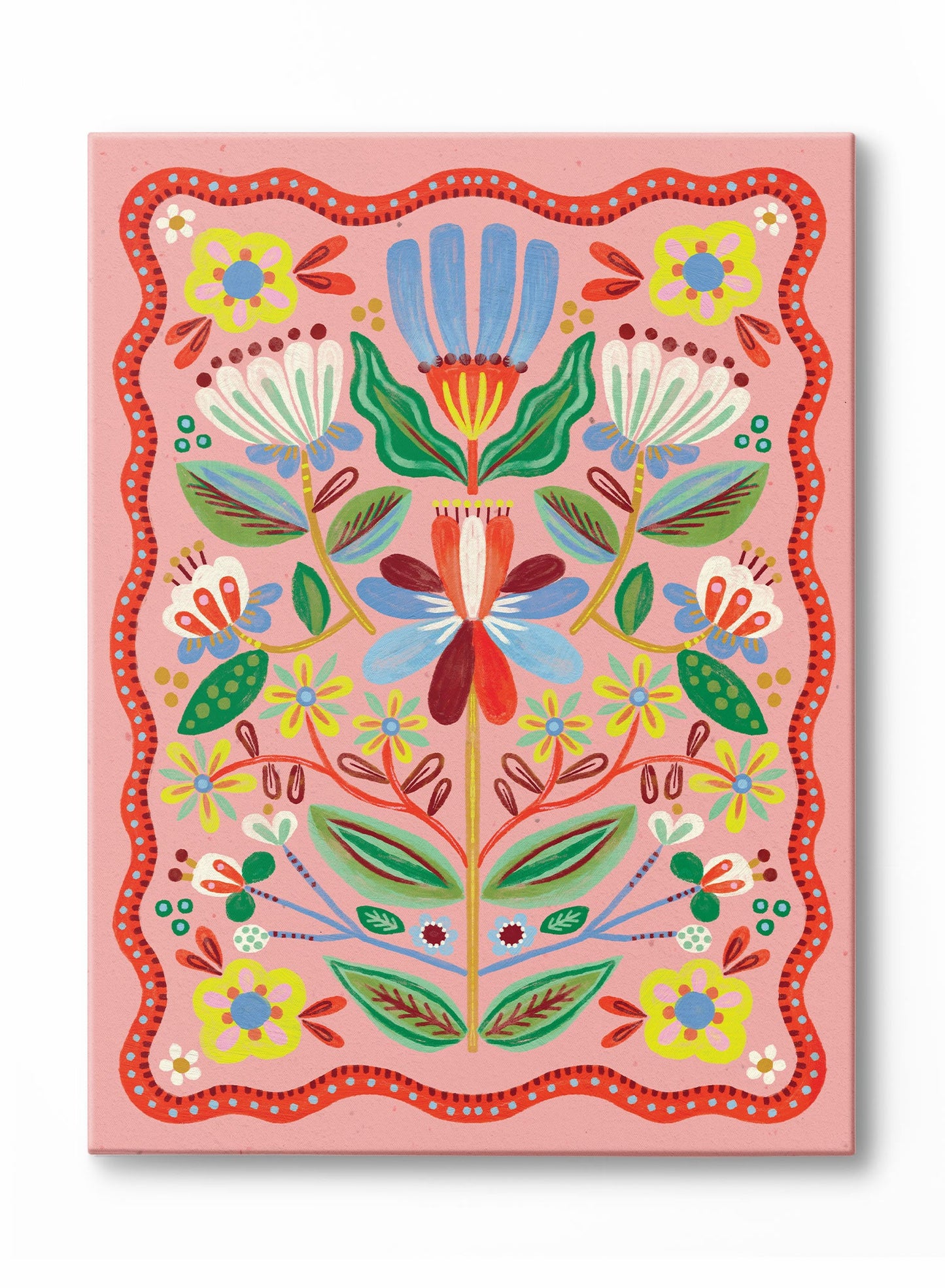 Flower Patch Symmetry, Canvas