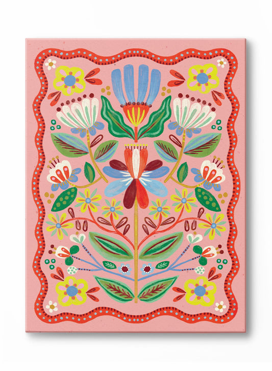 Flower Patch Symmetry, Canvas