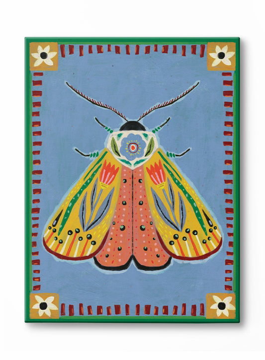 Majestic Moth, Canvas