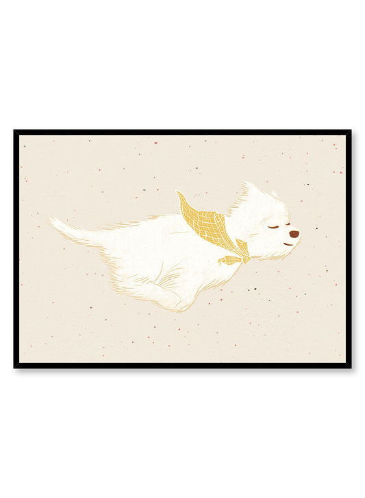 Wes the Westie, Poster
