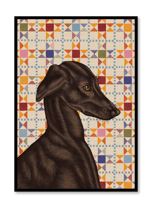 George the Greyhound, Poster