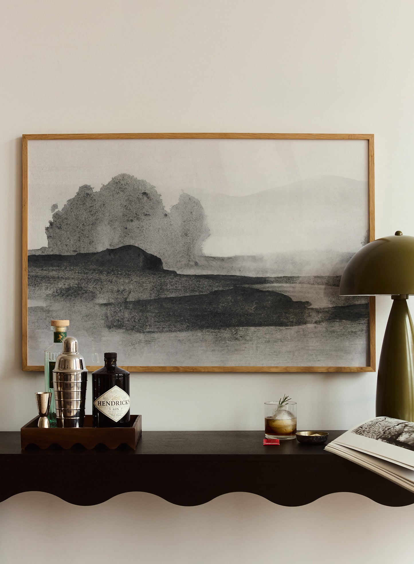 Fog Over Hills, Poster