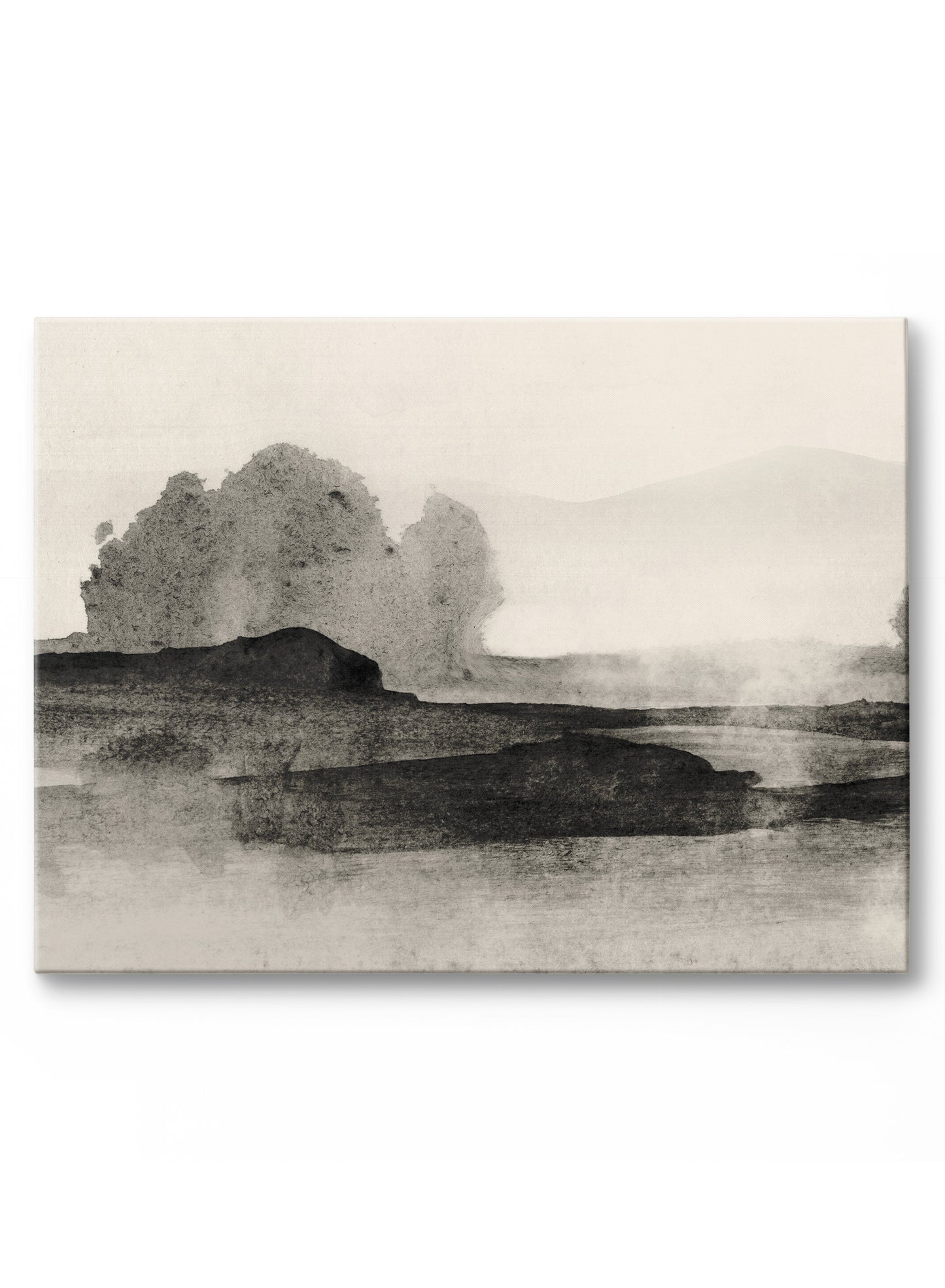 Fog Over Hills, Poster