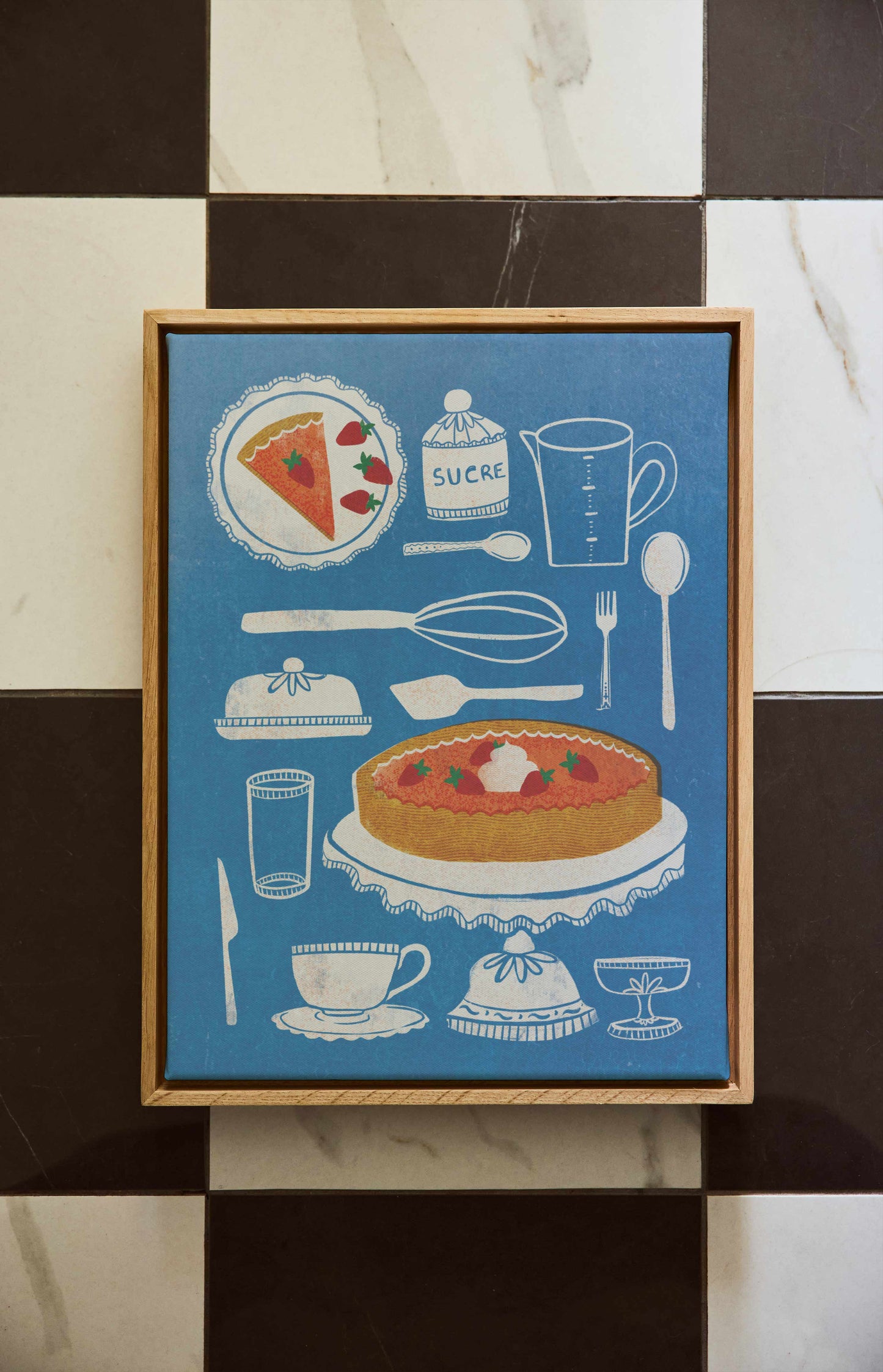 Strawberry Pie, Canvas