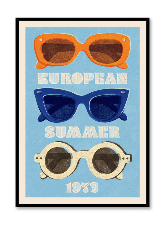 Sunny Trio, Poster