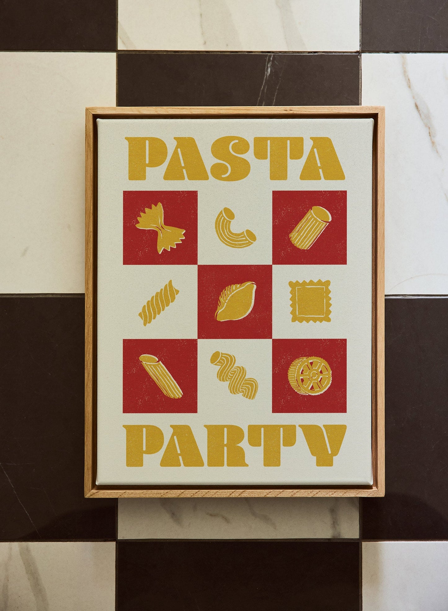 Pasta Party, Canvas