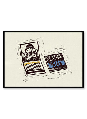 Bistro Beatnik, Affiche