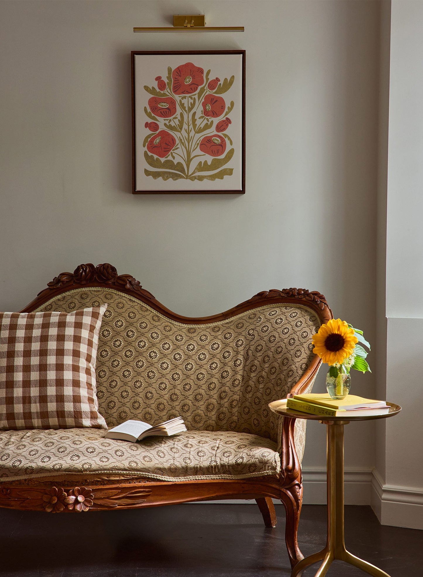 Blooming Poppies, Canvas