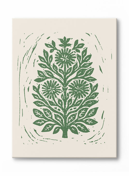 Verdant Blooms, Canvas