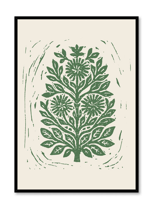 Verdant Blooms, Poster
