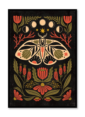 Papillon lune, Affiche
