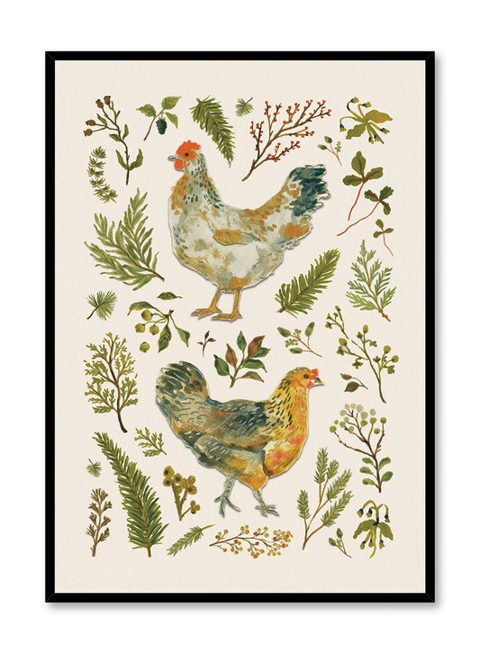 Pretty Little Hens, Poster