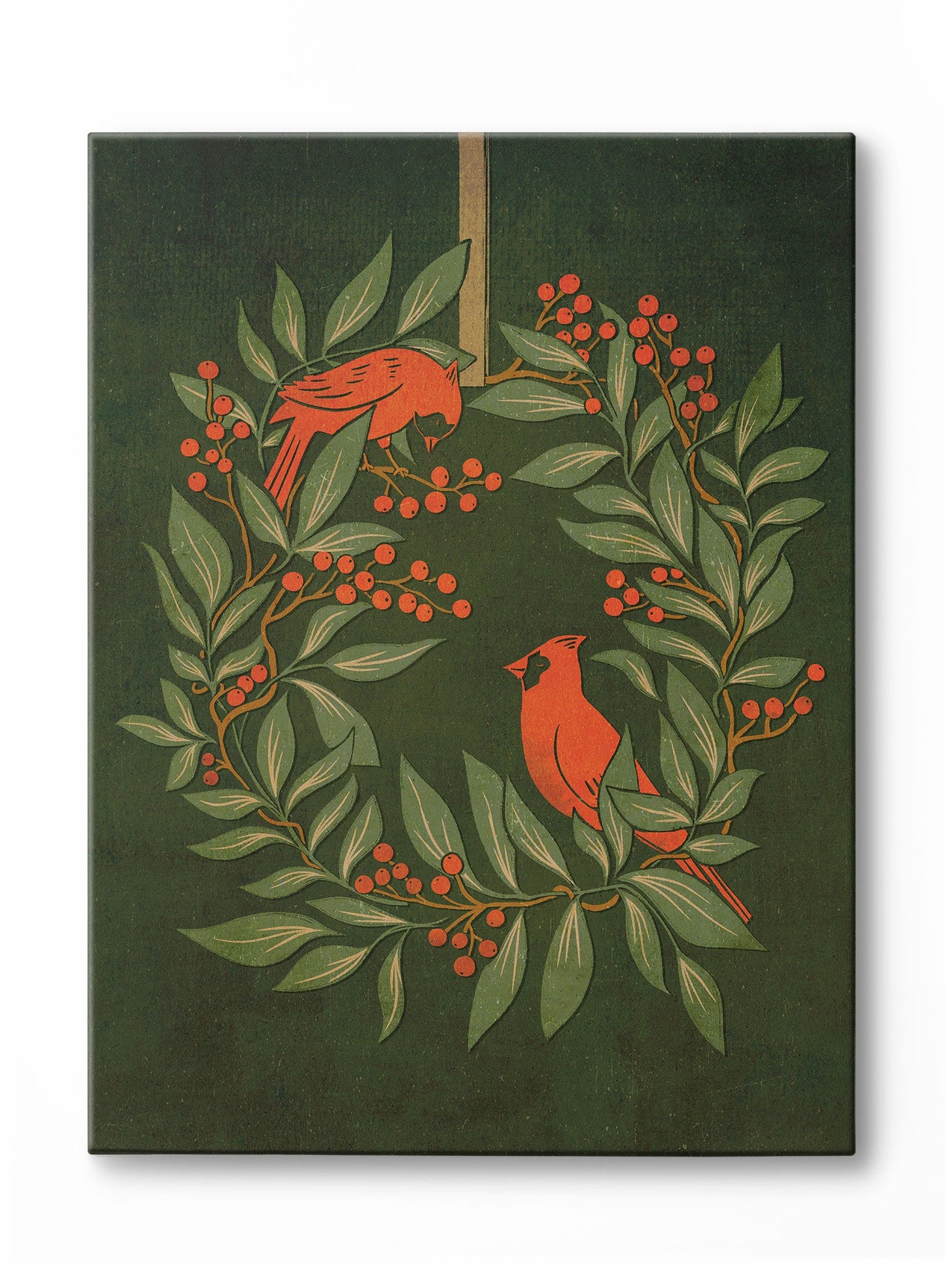 Winter Cardinals, Canvas